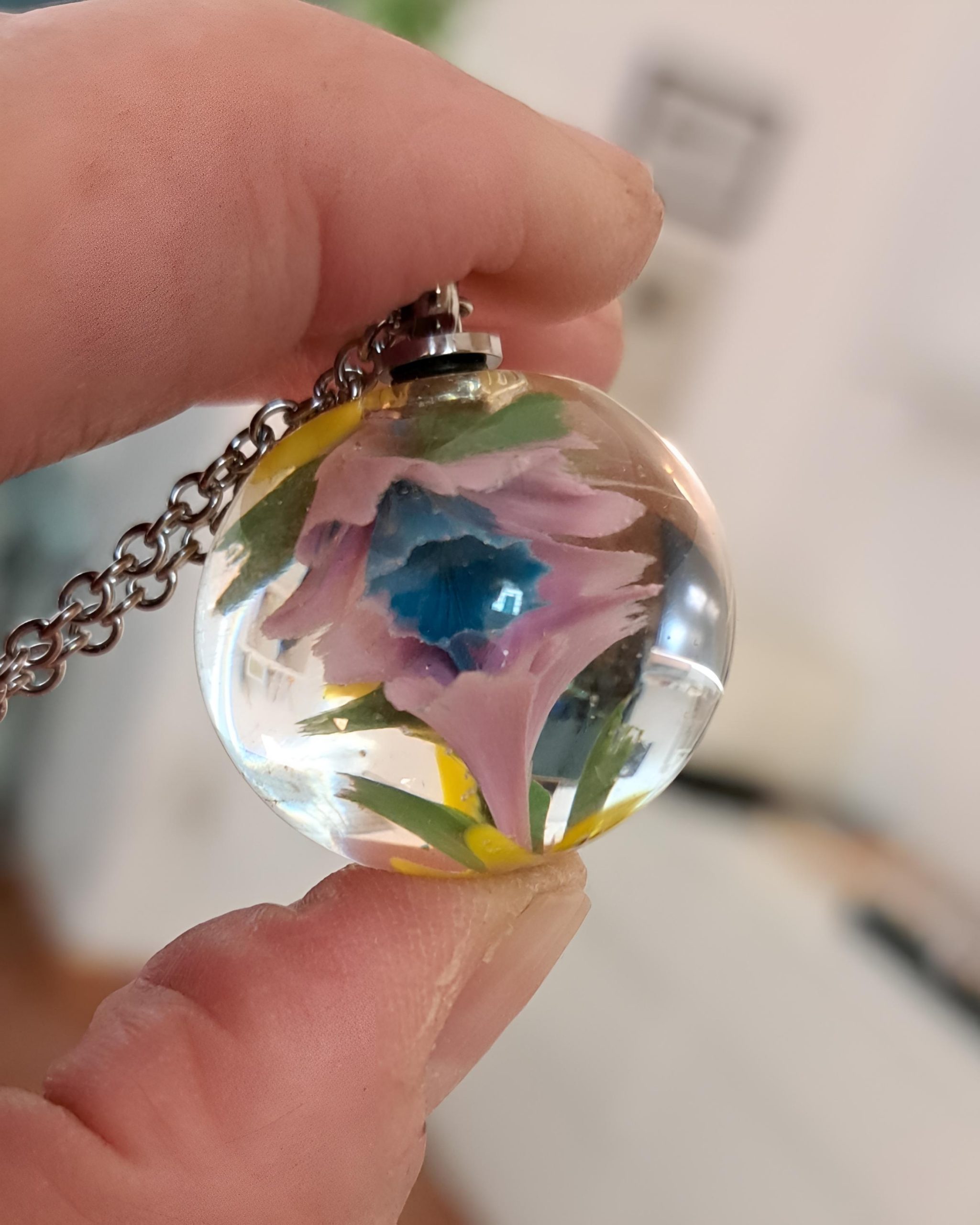 Collana con ciondolo Fiore N.6 - immagine 2