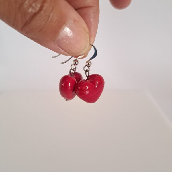 Orecchini pendenti Cuori